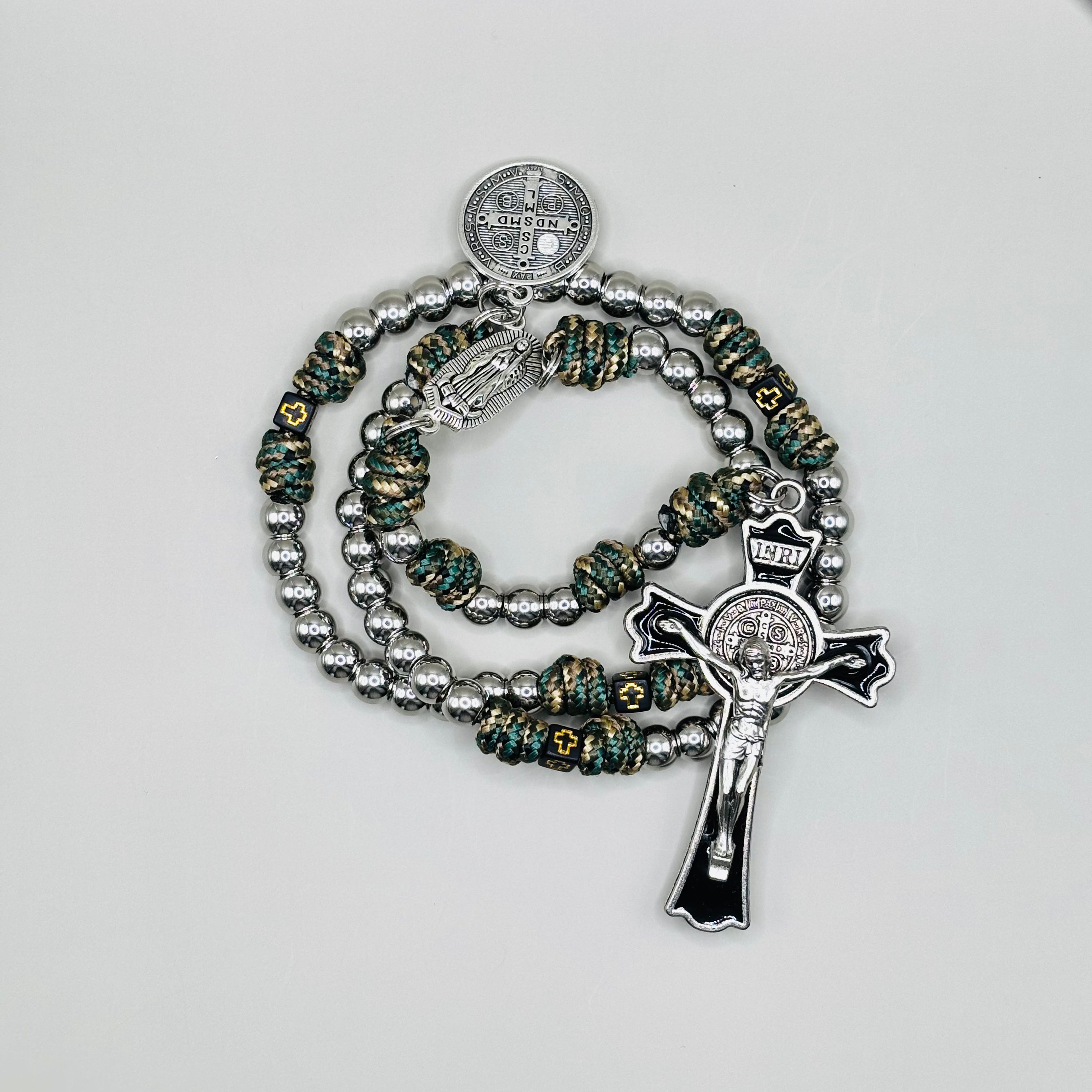 Rozenkrans “Sanctus Benedictus” – Beschermer in Strijd